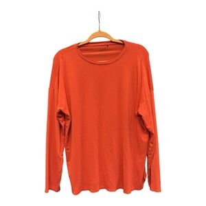 GAP Coral Long Sleeve T-Shirt Size Large (L)